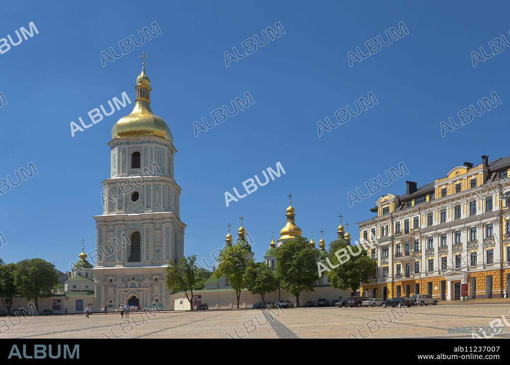 Sofia Square, Kiev, Ukraine, Europe.
