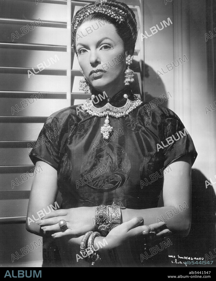Channel 10 -- Gale Sondergaard (left) joins Rex Harrison and Irene Dune in "Anna and the King of Siam," screening Sunday at 2 pm. Miss Sondergaard plays Lady Thiang in this 1948 film that was later remade as "The King and I." April 25, 1941.