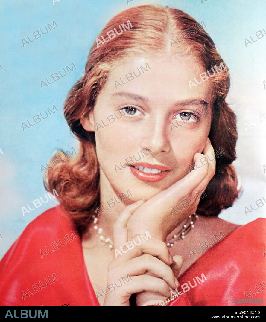 Photograph of Pier Angeli (1932-1971) Italian-born television and film actress.