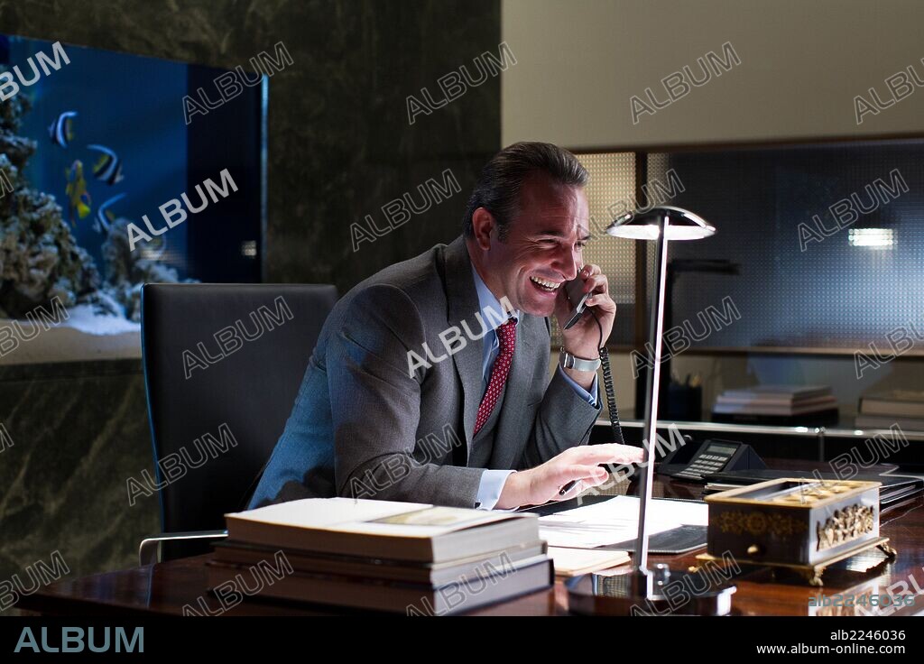 JEAN DUJARDIN in THE WOLF OF WALL STREET, 2013, unter der Regie von MARTIN SCORSESE. Copyright RED GRANITE PICTURES.