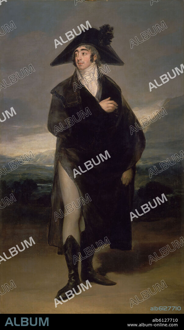 FRANCISCO GOYA Y LUCIENTES DE (1746-1828). VII CONDE DE FERNAN NUÑEZ Y I DUQUE DE FERNAN NUÑEZ - 1803 - O/L 211x137.
