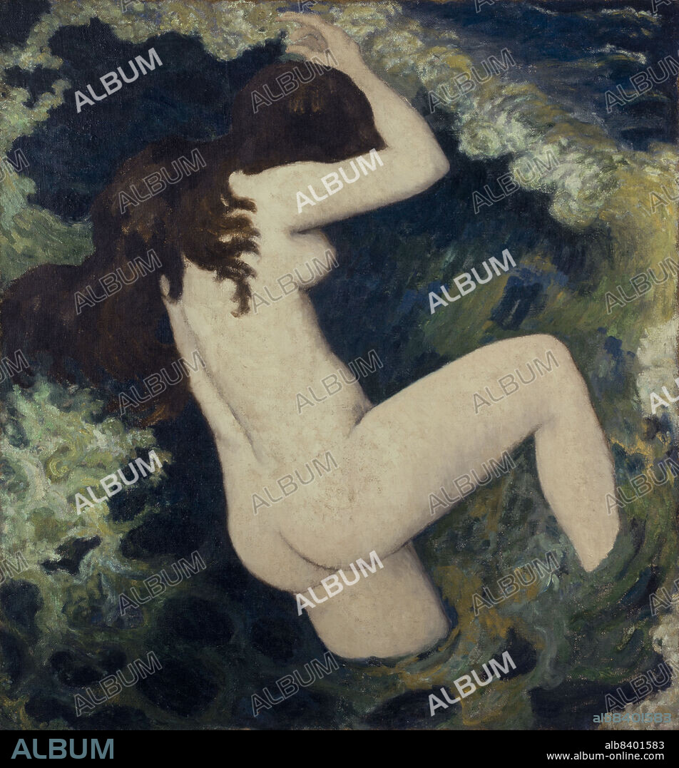 ARISTIDE MAILLOL. La vague, c.1898. The wave.