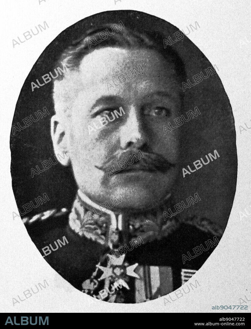 General Douglas Haig. 1st Earl Haig. Lived between June 1861-January 1928. A British Senior officer during the First World War. Commander of the British Expeditionary Force.