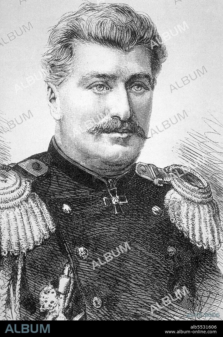 Nikolai Mikhaylovich Przhevalsky (Russian: ??????´? ????´?????? ??????´??????, also transliterated Przewalski (Polish-style) and Prjevalsky, was a Russian geographer of Polish background and a renowned explorer of Central and Eastern Asia. Although he never reached his ultimate goal, the holy city of Lhasa in Tibet, he traveled through regions then unknown to the West, such as northern Tibet, modern Qinghai and Dzungaria (northern Xinjiang). He contributed significantly to European knowledge of Central Asia and was the first known European to describe the only extant species of wild horse, which is named after him.