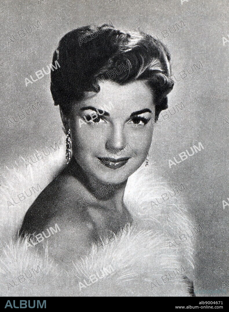 Photograph of Esther Williams (1921-2013) an American swimmer and actress.