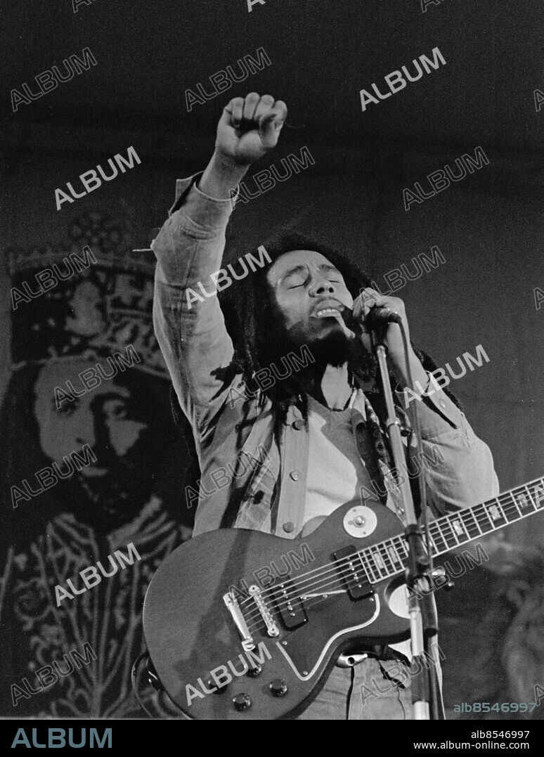 STOCKHOLM 19770520 - Bob Marley and the Wailers, Gröna Lund.. Foto: Sven-Erik Sjöberg code 53. COPYRIGHT SCANPIX SWEDEN.