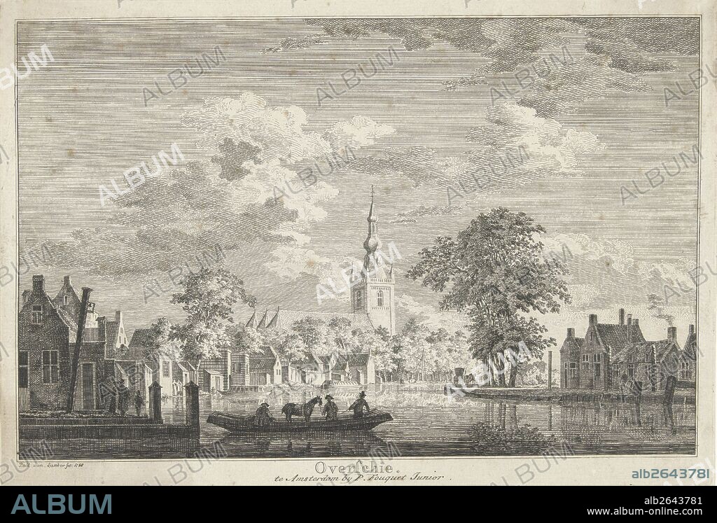 Overschie The Netherlands, Paulus van Liender, Pierre Fouquet (Jr.), 1758.