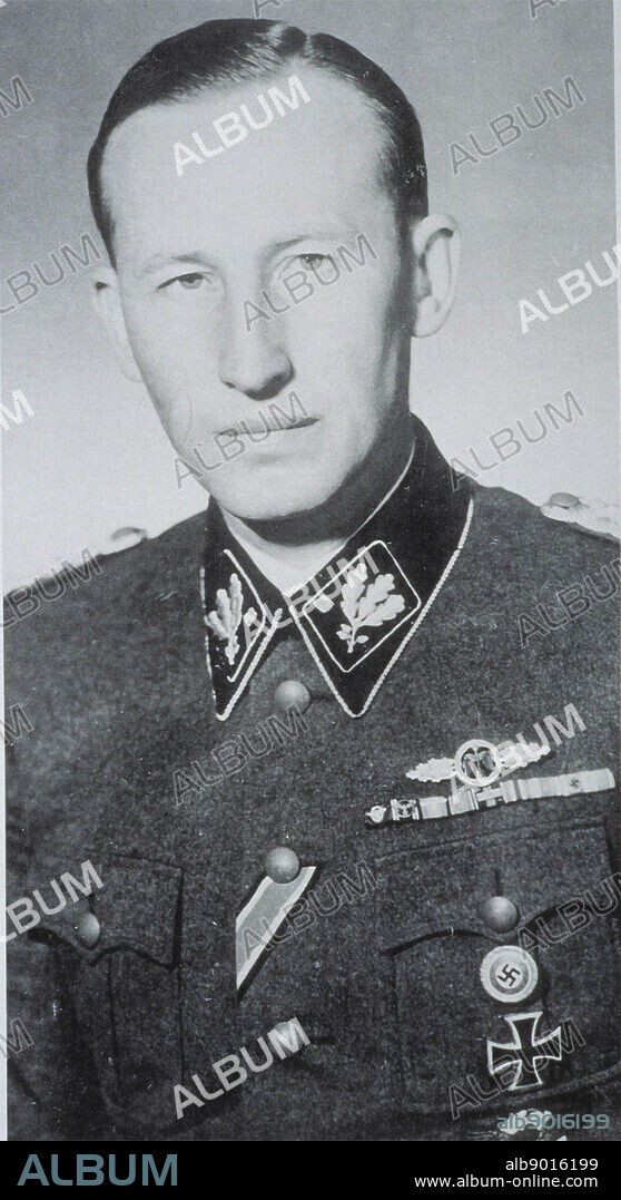 Reinhard Heydrich (19041942) SS-Obergruppenführer, chief of the Reich Security Main Office (including the Gestapo, SD and Nazi police agencies) and Reichsprotektor (Reich Protector) of Bohemia and Moravia. Heydrich chaired the 1942 Wannsee conference, which finalized plans for the extermination of all European Jews in what is now referred to as the Holocaust. Heydrich was wounded in an assassination attempt in Prague on 27 May 1942 and died over a week later from complications arising from his injuries.