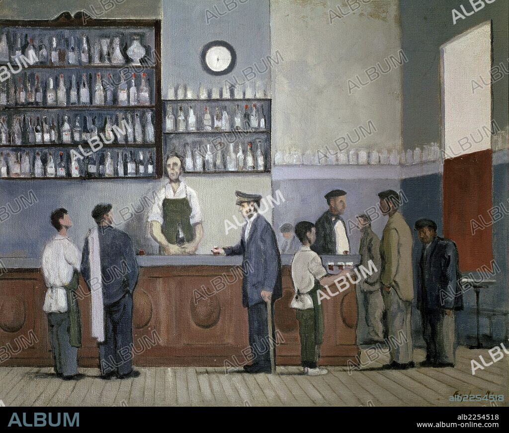 JUAN ESPLANDIU (1901-1978). ESPLANDIU, JUAN PINTOR ESPA¿OL. MADRID 1901-1978 TASCA MADRILEÑA MUSEO MUNICIPAL . MADRID MADRID PINTADO  ATENCION: AUTOR CONTEMPORANEO SUJETO A COPYRIGHT ©. EL CLIENTE FINAL ES RESPONSABLE DE LA GESTION DE LOS DERECHOS DE AUTOR CON LAS SOCIEDADES EXISTENTES DE GESTION DE DERECHOS O DIRECTAMENTE CON LOS ORGANISMOS TITULARES DE LOS MISMOS.