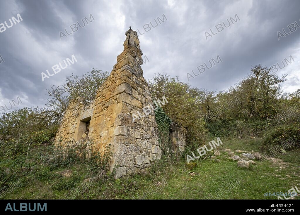 Villamardones, Parque Natural de Valderejo , municipio de Valdegovía, Alava, País Vasco, Spain.