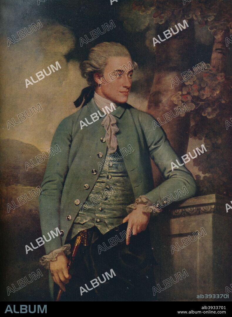 'John Mortlock, of Cambridge', c1790. John Mortlock (1755-1816) was a British banker, Member of Parliament and 13 times Mayor of Cambridge. From The Connoisseur Vol LXI, [Otto Limited, London, 1921].
