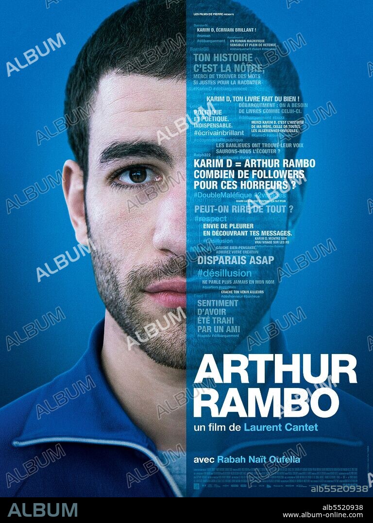 RABAH NAIT OUFELLA en ARTHUR RAMBO, 2021, dirigida por LAURENT CANTET. Copyright Memento Films Production / France 2 Cinema.