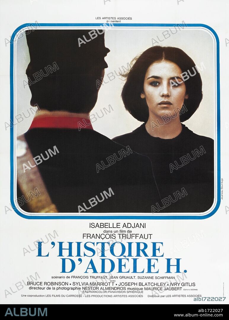 Poster de DIARIO INTIMO DE ADELA H., 1975 (L' HISTOIRE D'ADELE H.), dirigida por FRANCOIS TRUFFAUT. Copyright LES FILMS DU CARROSSE/LES PRODUCTIONS ARTISTES ASSOCIES.