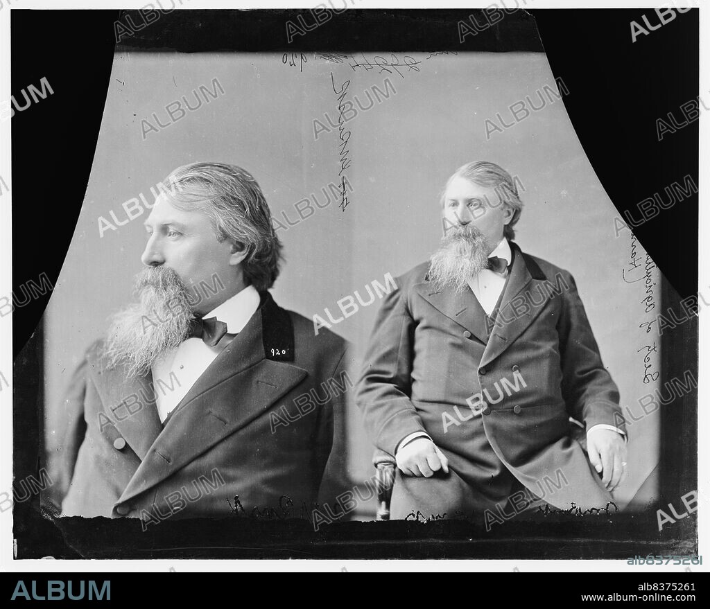Jeremiah Rusk of Wisconsin, 1865-1880. Rusk, Hon. Jeremiah, Gov. of Wisc. Secty of Agri., between 1865 and 1880. [Politician and Union Army soldier: Governor of Wisconsin; Bank Comptroller of Wisconsin; secretary of agriculture; Lieutenant Colonel in the 25th Wisconsin Volunteer Infantry Regiment].