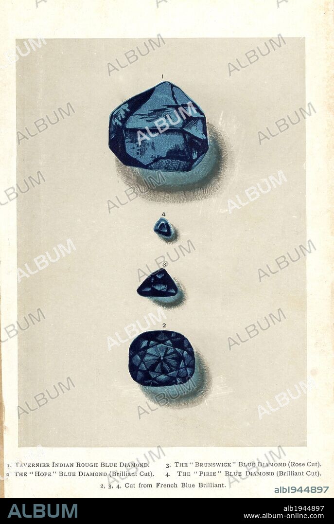 Tavernier blue diamond hotsell