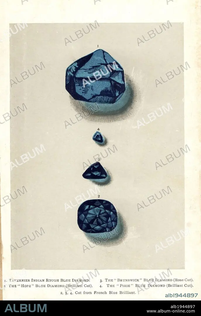 Tavernier blue hotsell diamond