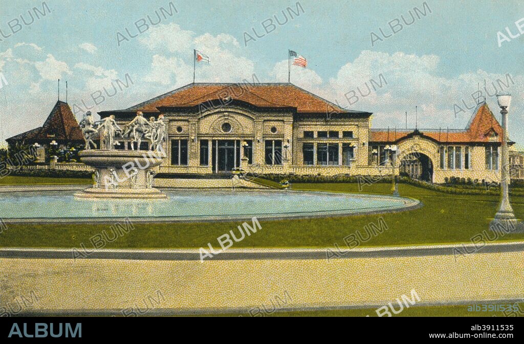 Habana: Casino De La Playa. The National Casino at Marianao, c1910. [C. Jordi, Box 2334, Havana, Cuba].