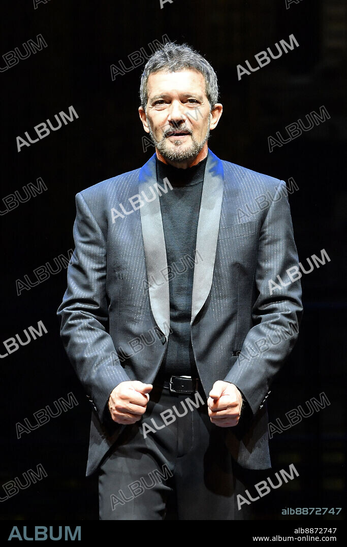 ANTONIO BANDERAS. November 11, 2022, Madrid, Spagna, Spagna: Foto Gian Mattia D'Alberto / LaPresse.11 Novembre 2022 - Madrid, Spagna - cro- presentazione del musical â¤COMPANY' con Antonio Banderas. Nella foto: Antonio Banderas..November 11, 2022 Madrid, Spain - .Presentation the musical â¤COMPANY' with Antonio Banderas. In the pic: Antonio Banderas (Credit Image: © Gian Mattia D'Alberto/LaPresse via ZUMA Press).