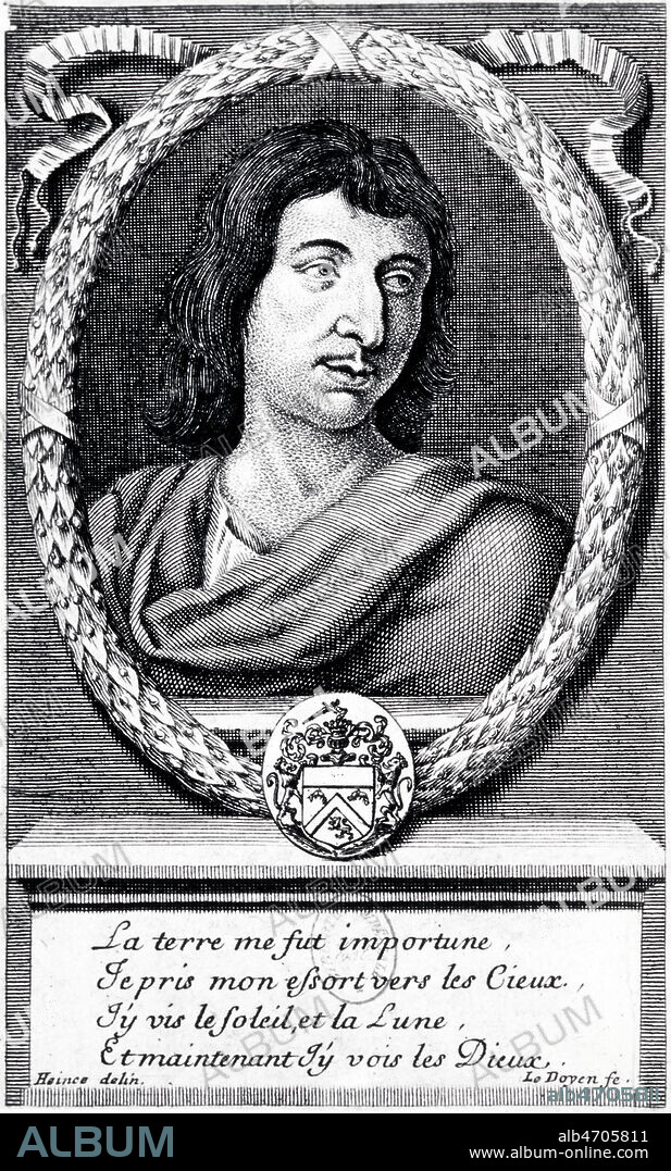Portrait de CYRANO de BERGERAC (1619-1655). Credit : Collection CL/KHARBINE-TAPABOR.