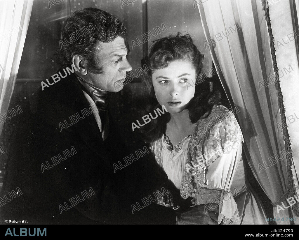 INGRID BERGMAN et JOSEPH COTTEN dans UNDER CAPRICORN, 1949, réalisé par ALFRED HITCHCOCK. Copyright WARNER BROTHERS.