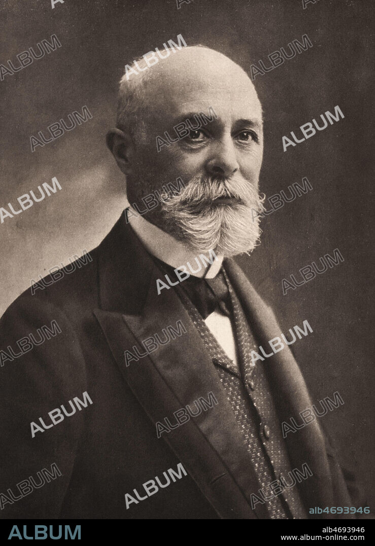 Henri BECQUEREL (1852-1908). Photographie de 1904 par Paul Nadar (1856-1939). Credit : Collection Avant-Demain/Kharbine-Tapabor.