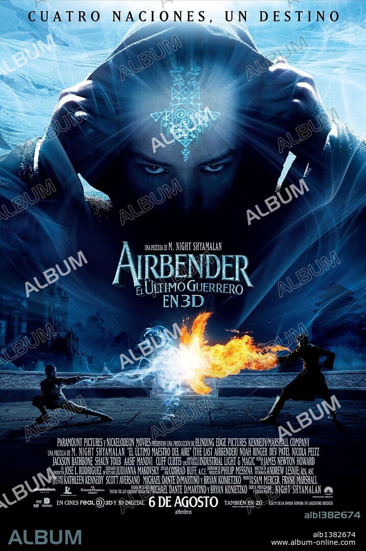 Poster of THE LAST AIRBENDER, 2010, directed by M. NIGHT SHYAMALAN. Copyright PARAMOUNT PICTURES/NICKELODEON MOVIES/BLINDING EDGE PICTURES.
