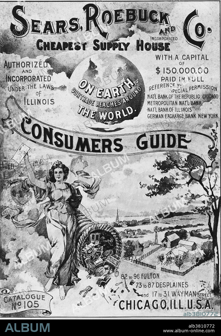 Sears, short name for Sears, Roebuck & Company, is an American chain of department stores founded by Richard Warren Sears and Alvah Curtis Roebuck in 1886. Before the Sears catalog, farmers typically bought supplies (often at high prices and on credit) from local general stores with narrow selections of goods. Prices were negotiated, and depended on the storekeeper's estimate of a customer's creditworthiness. Sears took advantage of this by publishing catalogs offering customers a wider selection of products at clearly stated prices. The business grew quickly. The first Sears catalog was published in 1888.
