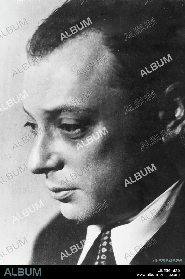 Wolfgang Pauli, Swiss-American physicist of Austrian origin, taken in November 1945 in Zurich, Switzerland.