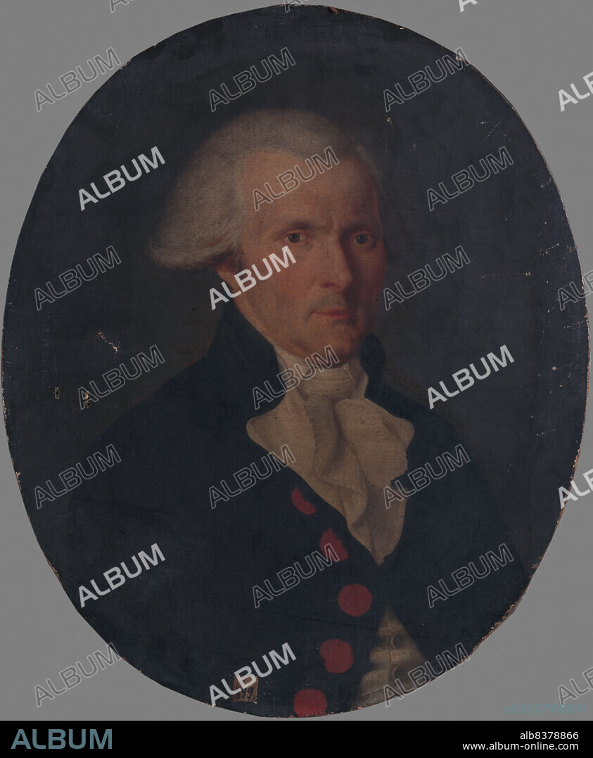 DENIS-SEBASTIEN LEROY. Portrait of Denis Le Roy, veterinarian in the household of King Louis XVI, c1780.