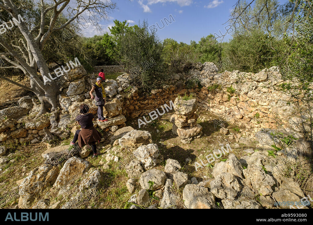 talayot de Cas Canar, Sencelles, mallorca, balearic islands, spain.