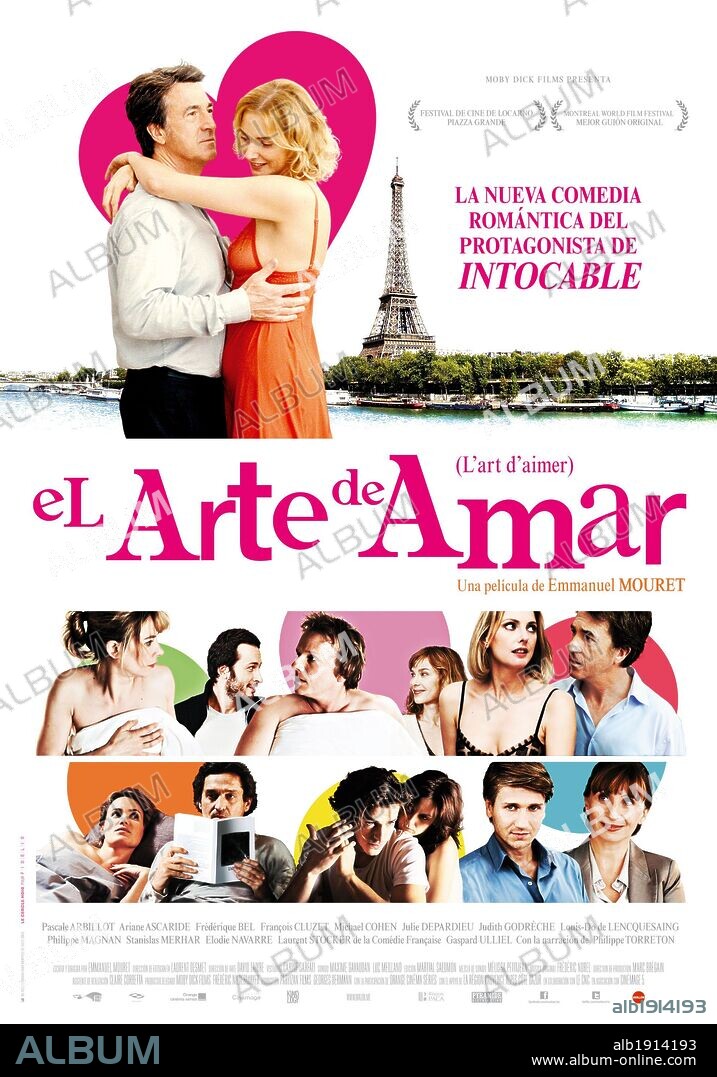 Poster of THE ART OF LOVE, 2011 (L' ART D'AIMER), directed by EMMANUEL MOURET. Copyright MOBY DICK FILMS.