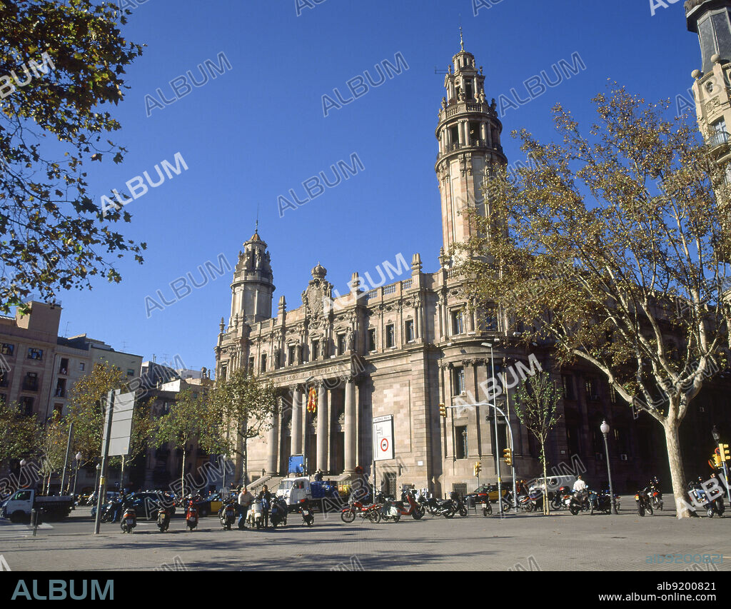 JAUME TORRES I GRAU 1879-945 / JOSEP GODAY. EDIFICIO DE CORREOS Y TELEGRAFOS REALIZADO EN 1927 Y SITUADO EN LA PLAZA DE ANTONIO LOPEZ 1.