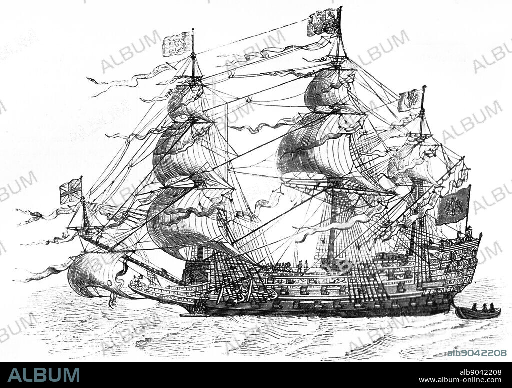 HMS Sovereign of the Seas was a 90-gun, first rank ship of the line in the British Navy. A ship-of-the-line was a type of naval warship constructed from the 17th century through the mid-19th century.