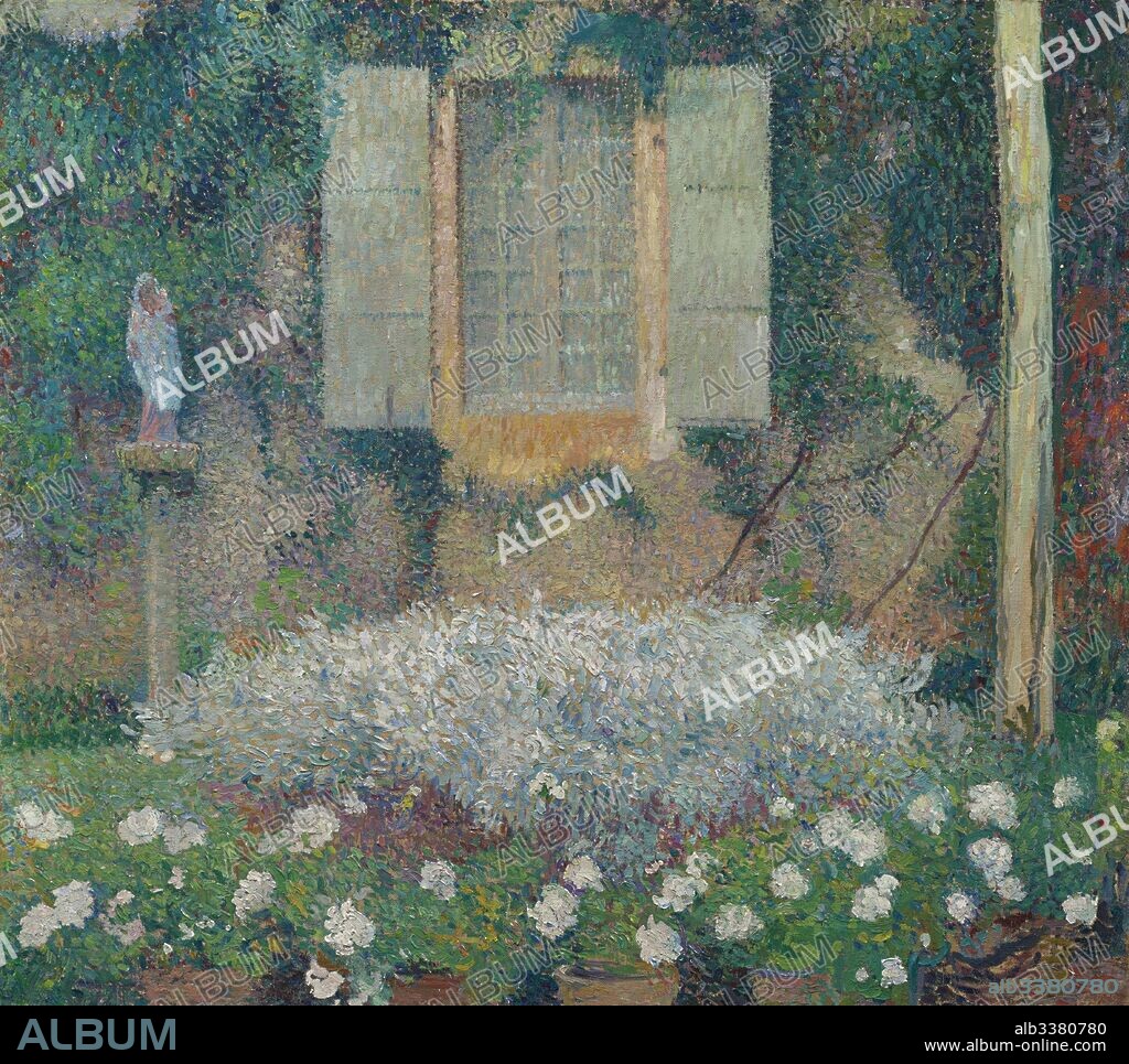 HENRI MARTIN. Window Of The Kitchen On The Garden At Marquayrol.