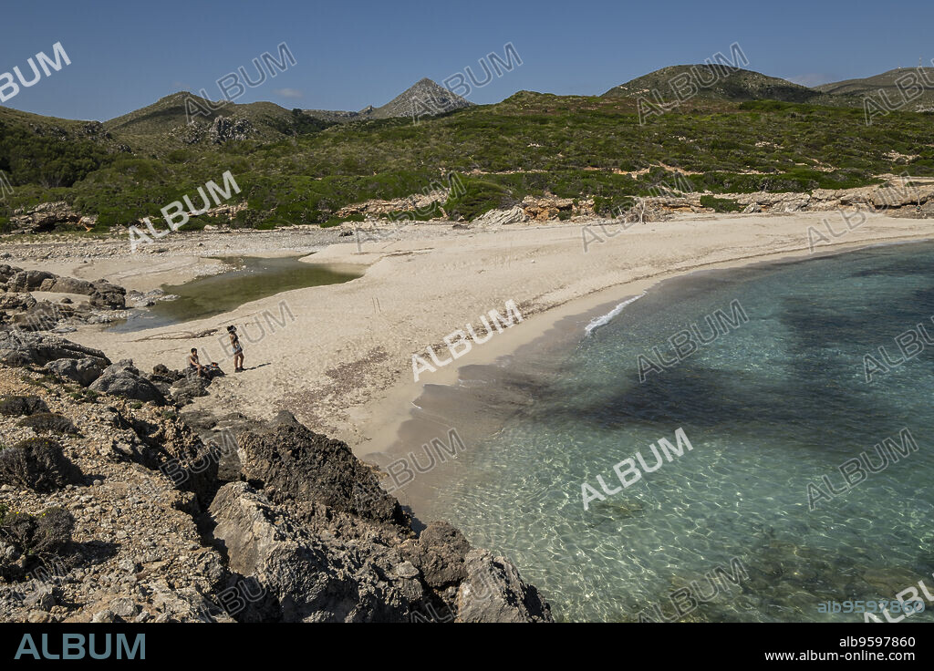 cala de Sa Font Salada, Arta, Mallorca, Balearic Islands, Spain.