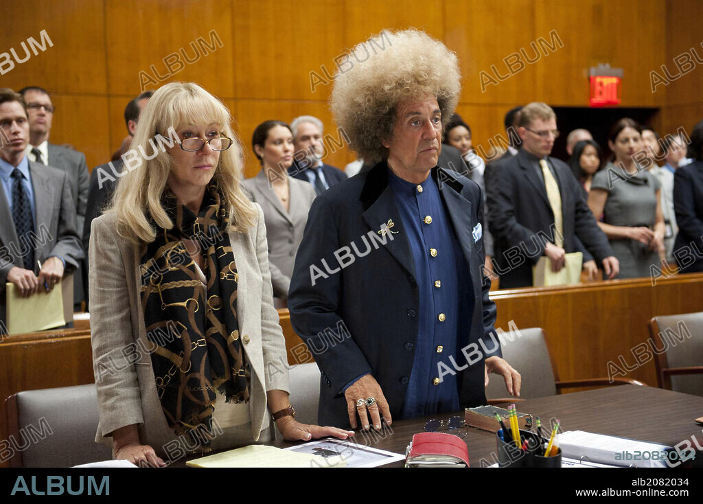 AL PACINO et HELEN MIRREN dans PHIL SPECTOR, 2013, réalisé par DAVID MAMET. Copyright HBO FILMS.