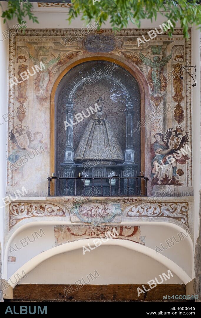 virgen negra del puente de San Martín, Toledo, Castilla-La Mancha, Spain.