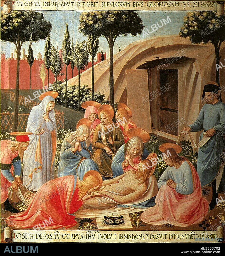 FRA ANGELICO. The Lamentation over Christ.