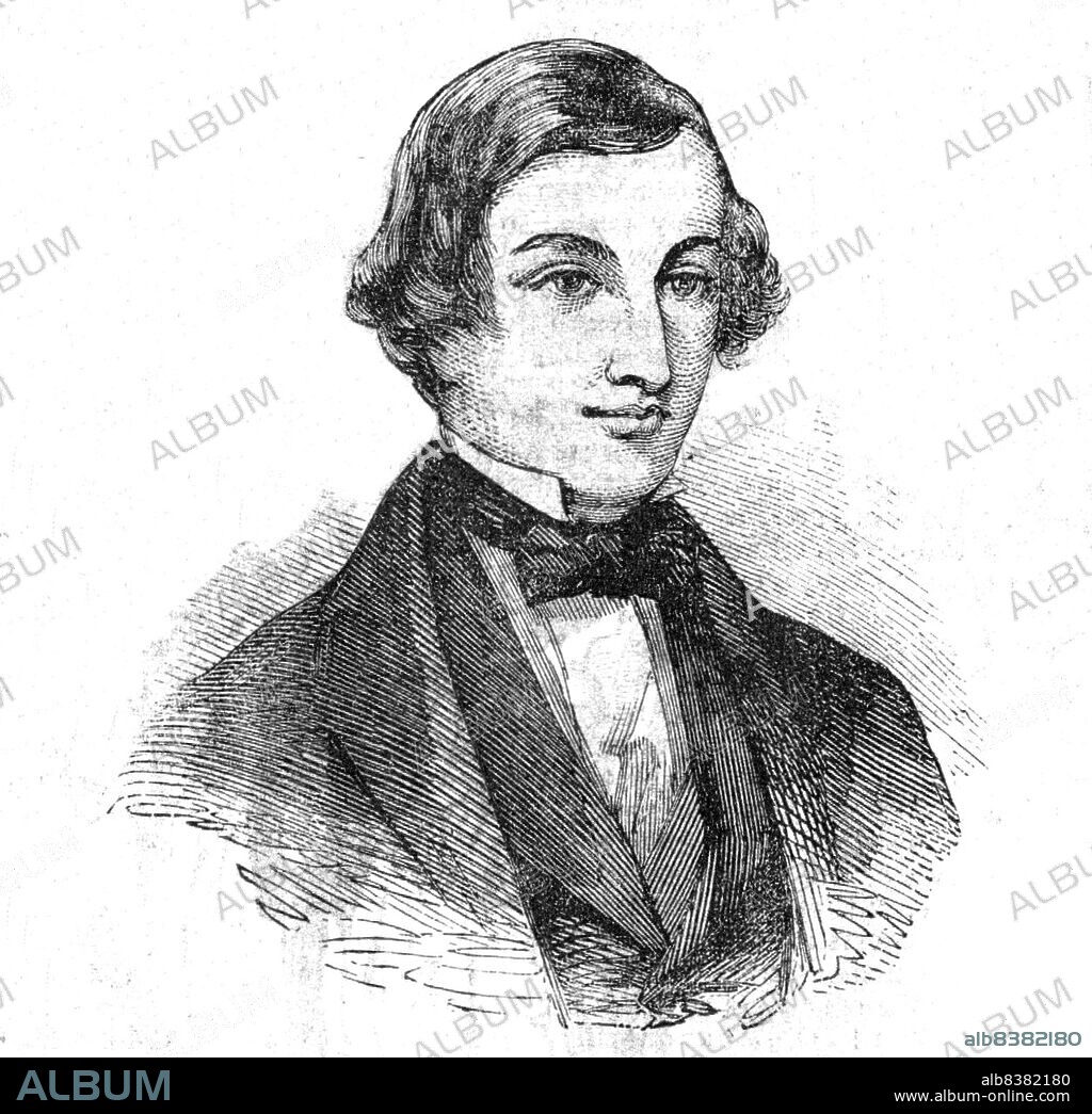 The Hon. Rowland Clegg Hill, 1854. A party for Clegg-Hill's 21st birthday was held at the family seat of Hawkstone Hall. 'The fine ancestral domain of Hawkstone, in Shropshire. has just been the scene of great festivity in commemoration of the Hon. Rowland Clegg Hill, eldest son of the Right Hon. Viscount. Hill, and heir to the family title and estates, attaining his majority...The present Viscount is Lord Lieutenant of the county of Salop, and enjoys the unbounded esteem of all classes. This was most unequivocally manifested on the natal day of his son, when the heir and his family and friends made the tour of the Hawkstone domain to receive addresses and congratulations. It was a complete ovation for thirty miles; and the whole population came out to give them a hearty welcome'. From "Illustrated London News", 1854.