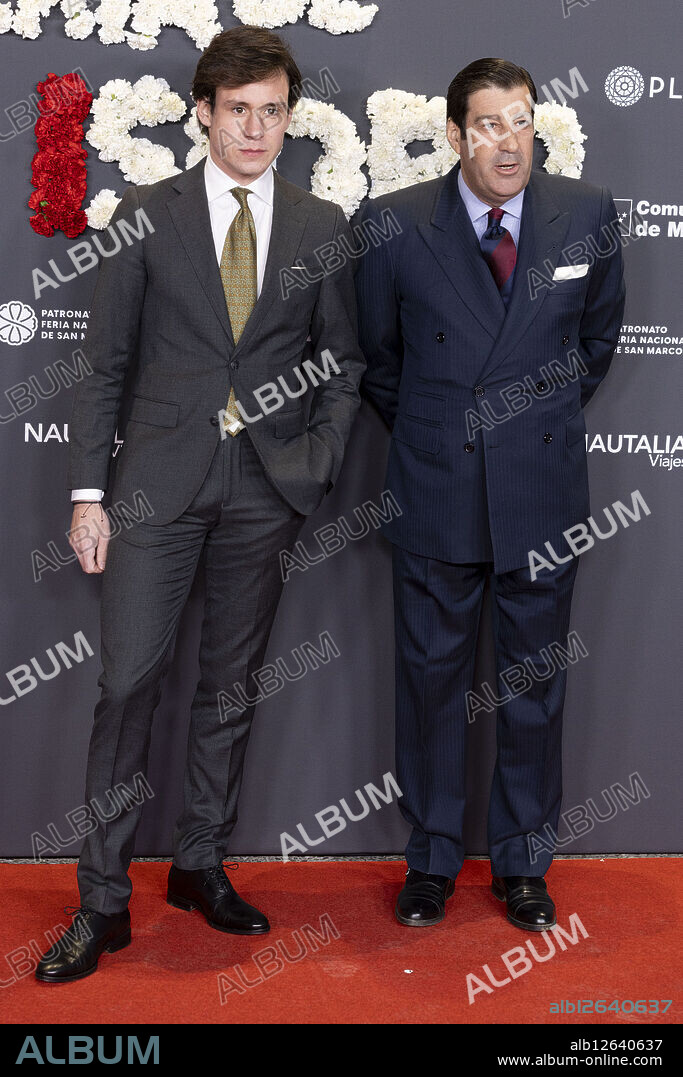 Fabio Jiménez and José Blanco attended 'San Isidro 2025' Photocall at Plaza de Toros de Las Ventas on February 6, 2025 in Madrid, Spain.