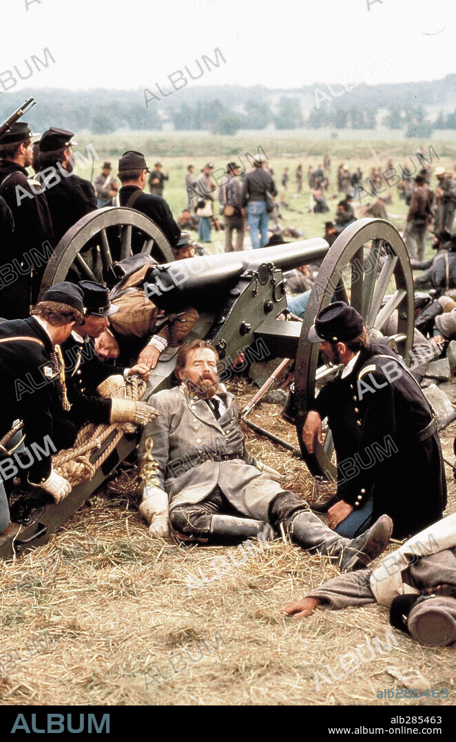 RICHARD JORDAN in GETTYSBURG, 1993, directed by RONALD F MAXWELL. Copyright TURNER PICTURES.