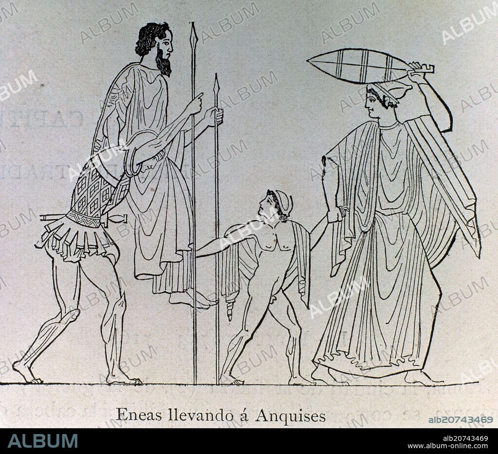 ENEAS LLEVANDO A ANQUISES - VENUS.