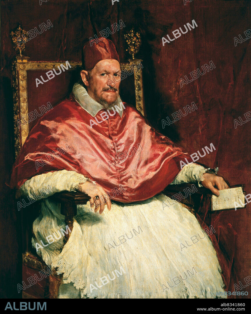 DIEGO VELAZQUEZ. Portrait of Pope Innocent X (1574-1655).