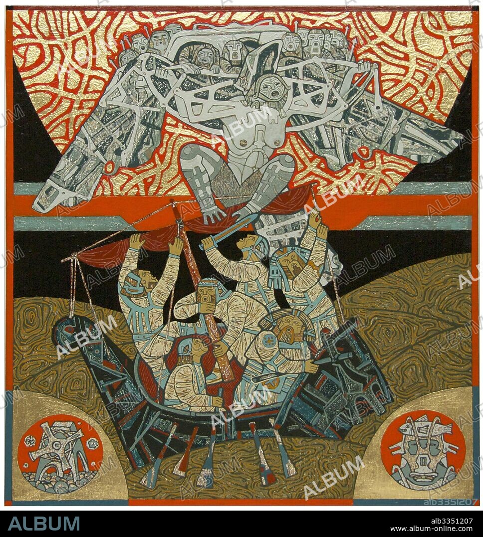 IGOR BARANOV. Pohjola. Illustration to the national epic Kalevala.