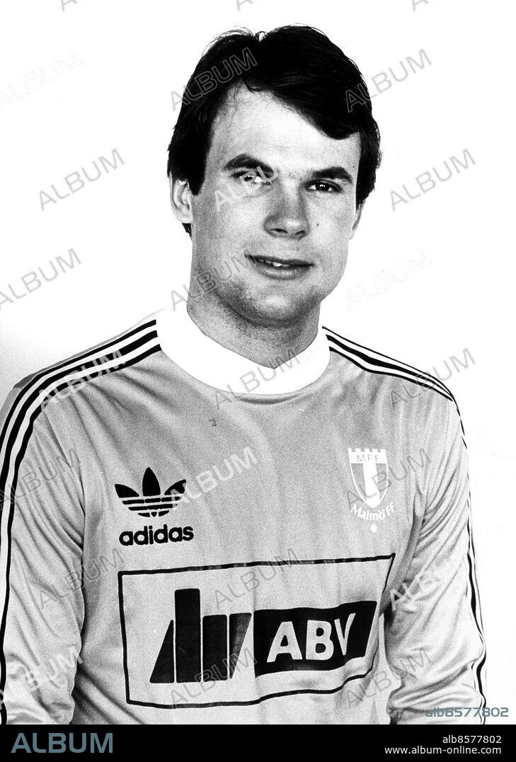 Magnus Andersson, fotboll, Malmö FF, MFF, porträtt 1981. (c) Sydsvenskan / IBL Bildbyrå.
