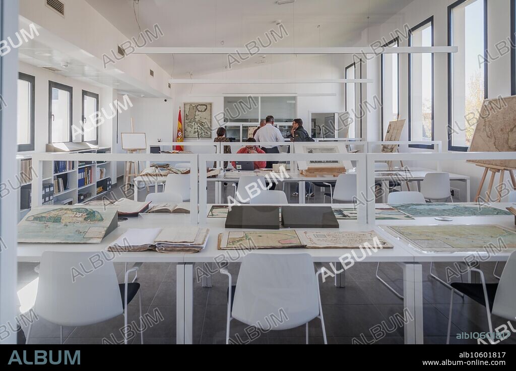 Madrid, 11/20/2023. Historical archive of the Juan Sebastián Elcano navy. Photo: Tania Sieira. Archdc.