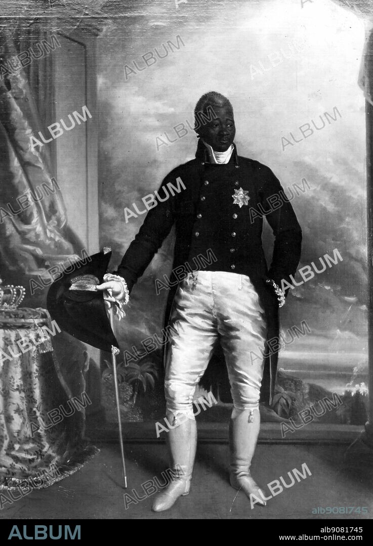 Henri Christophe (1767-1820). West Indian slave, one of the leaders of the revolt against the French in 1791. He was proclaimed King of Haiti in 1811.