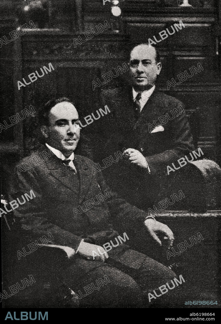 LOS HERMANOS ANTONIO Y MANUEL MACHADO.