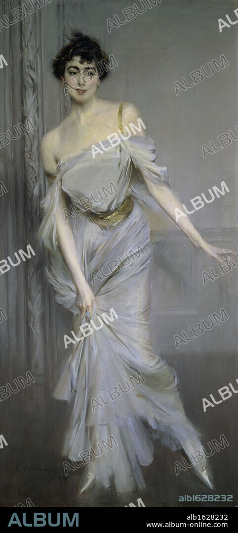 Madame Charles Max   1896   Giovanni Boldini (1845-1931/Italian)   Musee d'Orsay, Paris.