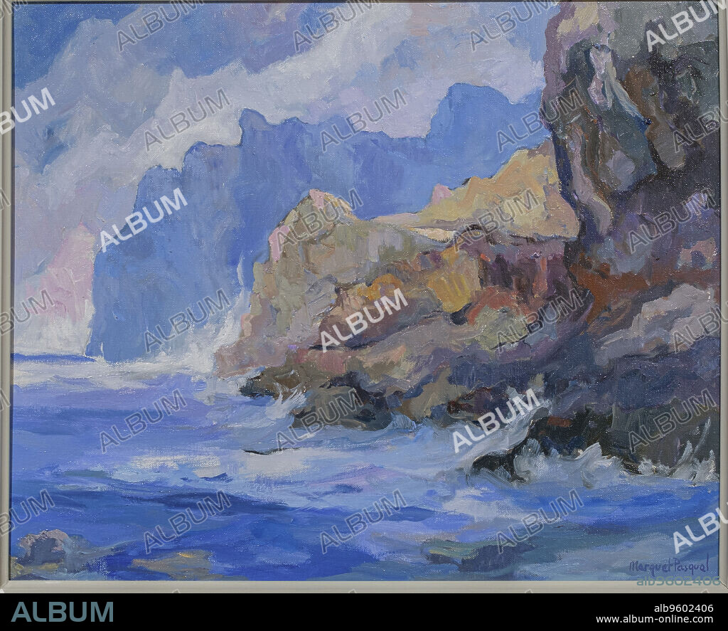 Temporal, 2011, Antoni Marquet Pasqual, oil on canvas, pollensa museum, Majorca, Balearic Islands, Spain.